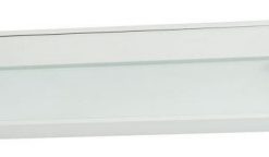 ZeeLite Under-Cabinet Light, 3-Light, White With Diffused Glass, 4.8"W