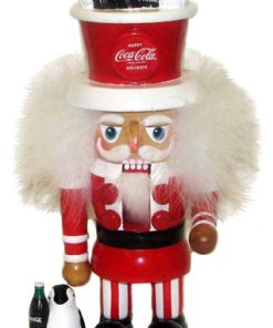 15" Coca-Cola Hollywood Nutcracker With Polar Bear Hat