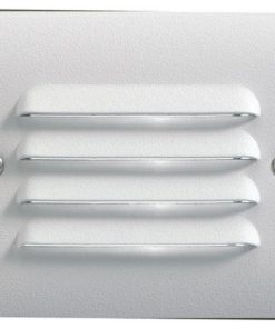 0.86W 1 LED Louvered Mini Step Light - Utilitarian inspirations - 3.5 inches