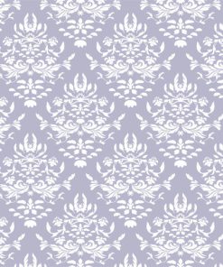 Wisteria Damask Shelf Paper Drawer Liner, 120x24, Fine Weave Fabric