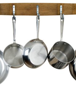 Wine Barrel Pot Rack