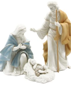 10.5" White Holy Family, 3 Piece Set