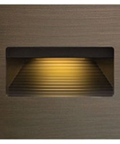12V 3.8W LED Horizontal Step Light - 4.5 Inches Wide by 3 Inches High Matte