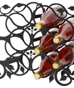 Wrought Iron Wine Rack