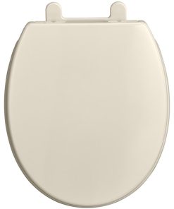American Standard Transitional Round Front Luxury Toilet Seat, Linen