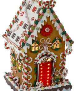 13.25" Cookie/Candy House With C7 Lights