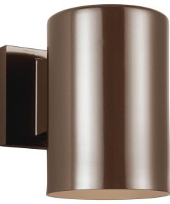 1-Light Outdoor Wall Lantern, Bronze