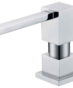 Whitehaus WHSQ-SD003 Q-Haus Solid Brass Soap/Lotion Dispenser - Polished Chrome