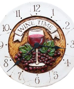 Wine Time Wall Clock