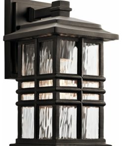 1 Light Outdoor Wall Sconce - Arts and Crafts/Mission inspirations - 6.5 inches