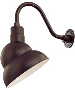 Millennium RES12-ABR One Light Pendant, Architectural Bronze Finish
