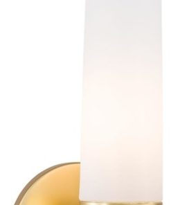 1 Light Wall Sconce by Minka George Kovacs P5041-248 in Gold Finish