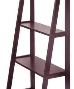 Winsome Wood Transitional Dark Espresso Composite Wood Shelf 92428