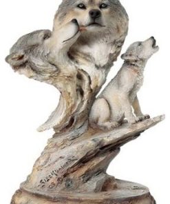 Wolf Family Song Sculpture