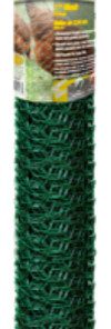 YardGard?308456B Green PVC Coated Poultry Netting, 20-Gauge, 1" Mesh, 36"x50'