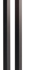 1 light Two Arm Path LightContemporary inspirations22 inches tall by 3 inches