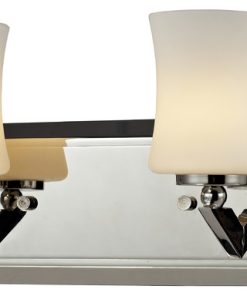 Z-Lite Elite 2-Light 14" Chrome Vanity Light Wall