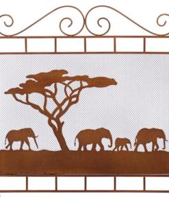 Wild Savannah Fireplace Screen