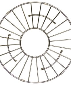 11" Round Bottom Grid, Stainless Steel