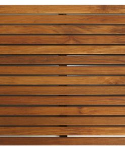 Zen Shower Mat, Solid Teak Wood