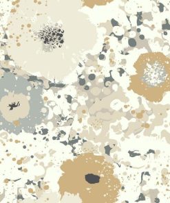 York Wallcoverings CE4011 Spontaneity Wallpaper - Metallics Blacks