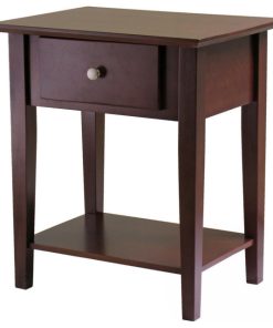 Winsome Wood Transitional Antique Walnut Composite Wood Night Stand 94922