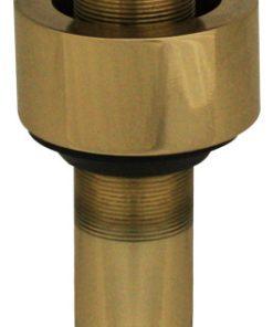Whitehaus 10.515-B Polished Brass Lift and Turn Pull-Up Drain