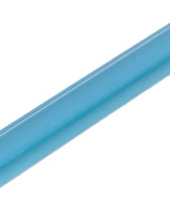 0.63"x8" Crystal Glass Liner, Robins Egg, Set of 10