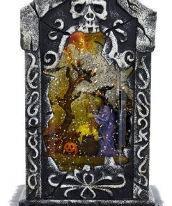 10.5" Halloween LED Water Gravestone
