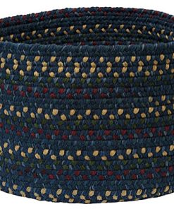 Colonial Mills Basket Midnight, Indigo, 14"x14"x10"