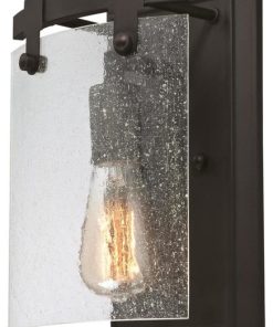 Westinghouse 6352300 Burnell 1 Light 7"W Bathroom Sconce - Oil Rubbed Bronze