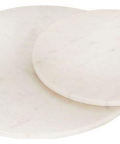 13.75 Inch Serving/Cutting Boards (Set of 2) Brown Finish - Decor