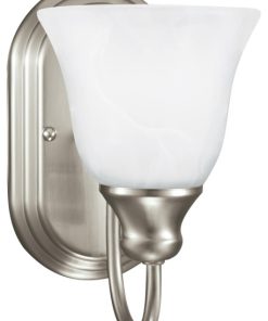 Windgate 1-Light Wall/Bath Sconce, Brushed Nickel