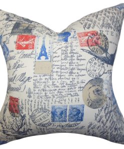 Winsome Typography Floor Pillow, Pink