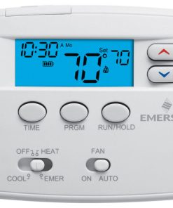 White-Rodgers 1F82-0261 Emerson Blue 2" Programmable Heat Pump - White