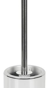 White Porcelain Bath and Spa Accessories, Noblesse, Toilet Brush Set