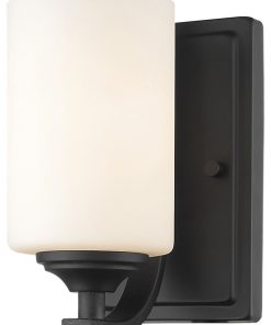Z-Lite 435-1S Bordeaux 1 Light 8-1/2"H Wall Sconce - Bronze