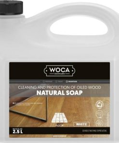 WOCA Soap, White Soap, 2.5-Liter