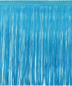 11 Yard Value Pack of 8 Inch Chainette Fringe Trim, Style# CF08 Color: Turquoise