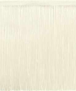 11 Yard Value Pack of 8 Inch Chainette Fringe Trim, Style# CF08 Color: Ivory (Of