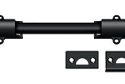 12SB19 12" Surface Bolt, HD, Black