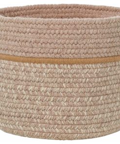 Woolmade Natural Wool Basket Sesame 14''x10''