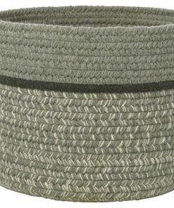 Woolmade Natural Wool Basket Mistletoe 14''x10''