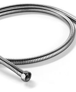 WS Bath Collections Linea Doccia 541701 59" Double Seam Hose Only - Chrome
