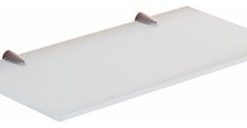 12" Ultralight Glass Bathroom Shelf