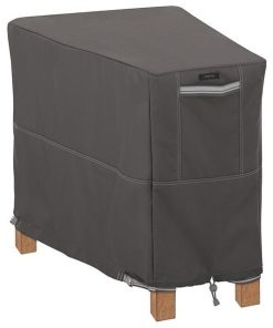 Wedge Accent Patio Table Cover-Premium Furniture Cover, Water Resistant Fabric