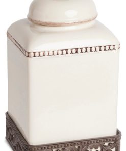 13.5"H Acanthus Canister