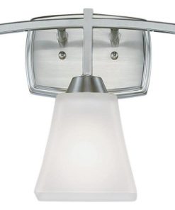 Westinghouse 6573600 Midori 3 Light 21"W LED Vanity Light - Brushed Nickel