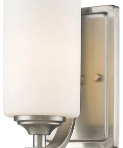 Z-LITE 435-1S-BN 1 Light Wall Sconce
