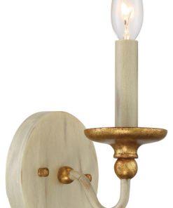Westchester County 1 Light Wall Sconce, Farmhouse White